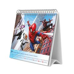 Calendari Taula 2025 30x30cm Marvel Spiderman