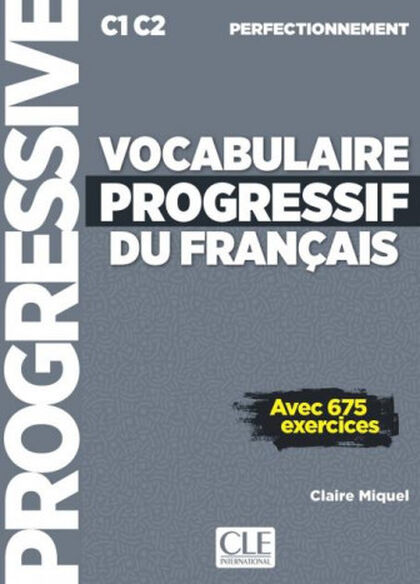CLE Vocabulaire Progressif PER/+CD+web Cle 9782090384536