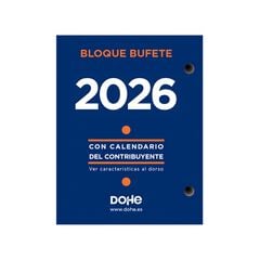 Bloc Calendari sobretaula Dohe 8,5x11 castellà 2026