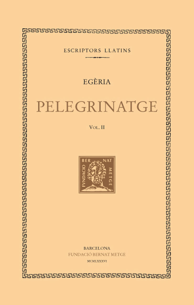 Pelegrinatge, vol. II i últim