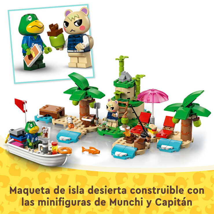 LEGO® Animal Crossing Passeig en barca amb el Capità 77048