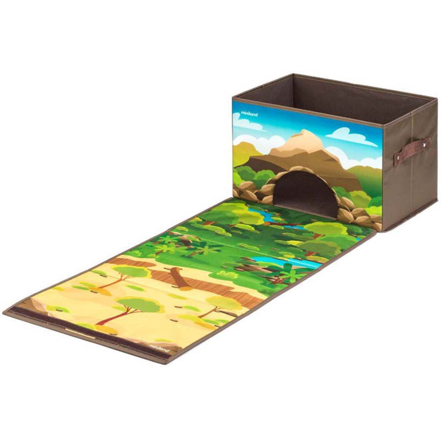 Caja escenario jungla y bosque