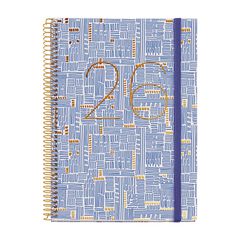 Agenda Espiral Miquelrius Plus 15x21 sem/vista catalán 2026 Trazos