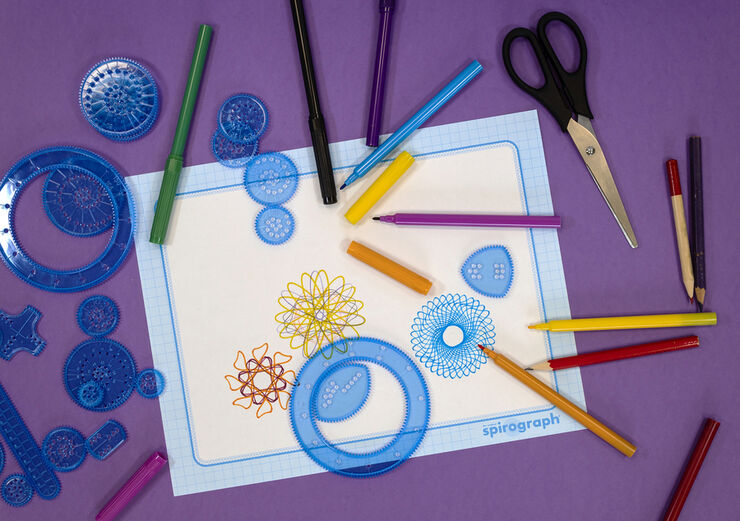 Spirograph Original con rotuladores