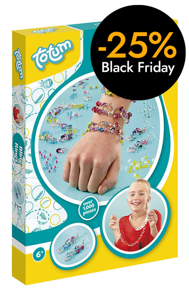 Kit de Joieria Infantil Totum Bling Rings