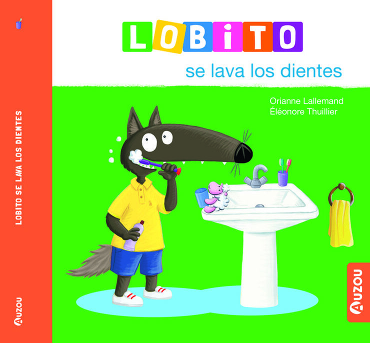 Lobito se lava los dientes