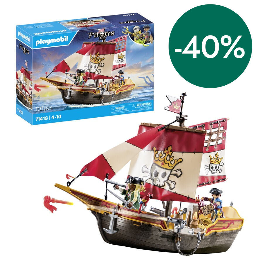 Playmobil Pirates Barco Pirata 71418
