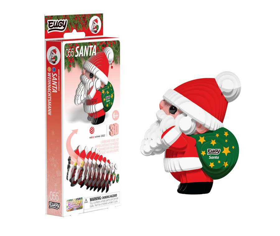 Puzzle 3D Eugy Pap&aacute; Noel