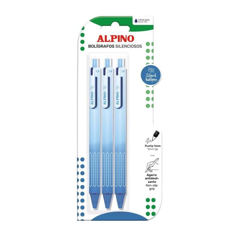 Bl&iacute;ster de Bol&iacute;grafs Alpino Silence Blau