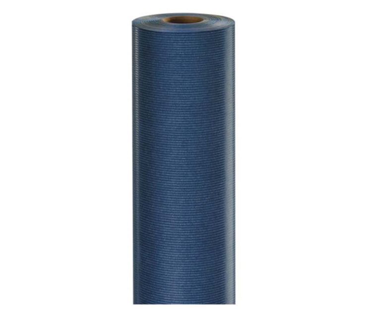 Bobina de papel kraft 80g 1,10x110m azul