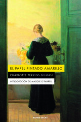 El papel pintado amarillo