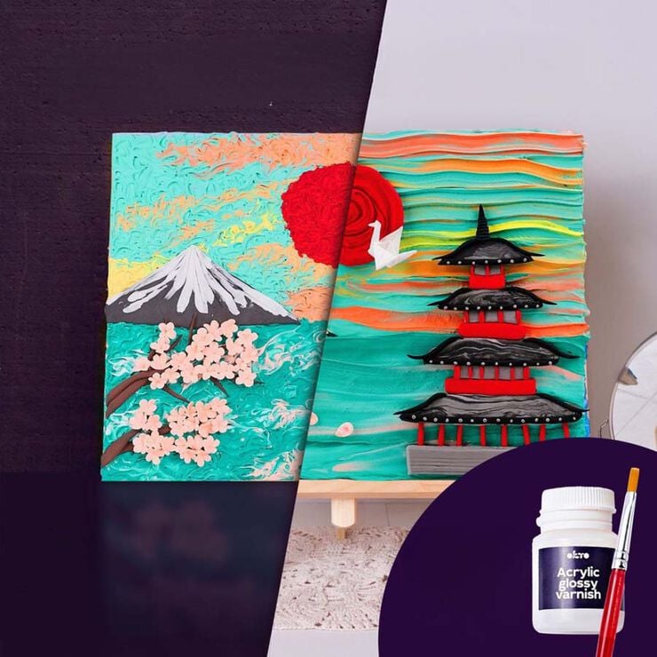 Okto DIY Pintura creativa sensorial 3D Japó