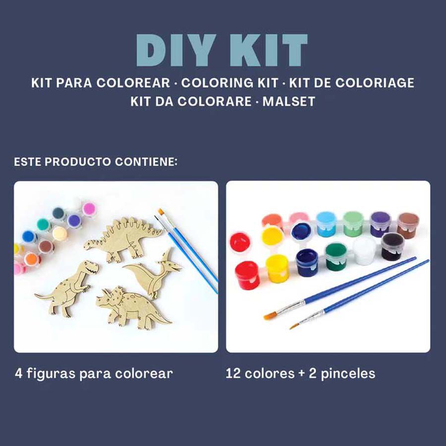 Kit per pintar Dinos Vintiun