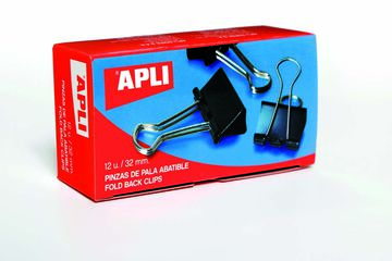 Pinza pala abatible Apli 19mm 12u