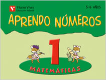 Aprendo n&uacute;meros 1 Infantil 5 a&ntilde;os Vicens Vives