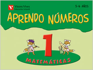 Aprendo n&uacute;meros 1 Infantil 5 a&ntilde;os Vicens Vives