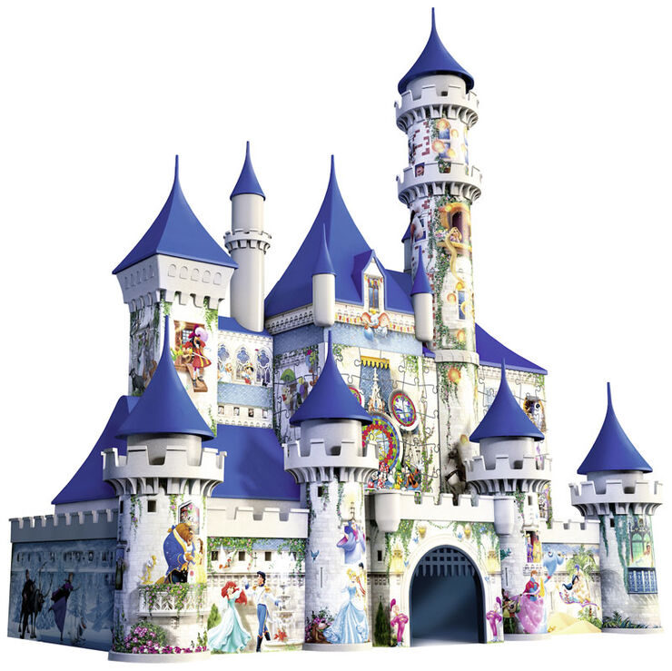 Puzle 3D Disney Clásicos Castillo fantasía
