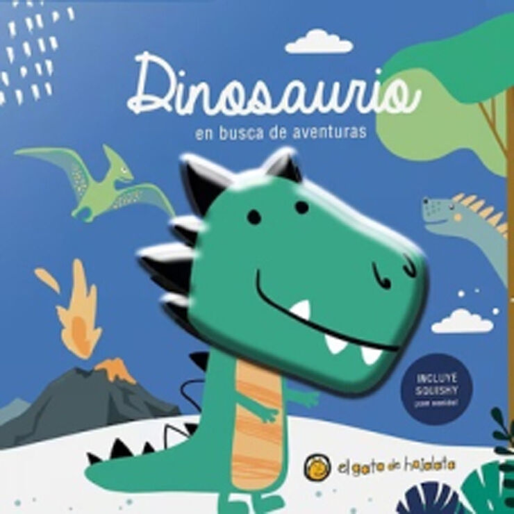 Dinosaurio conoce los paisajes