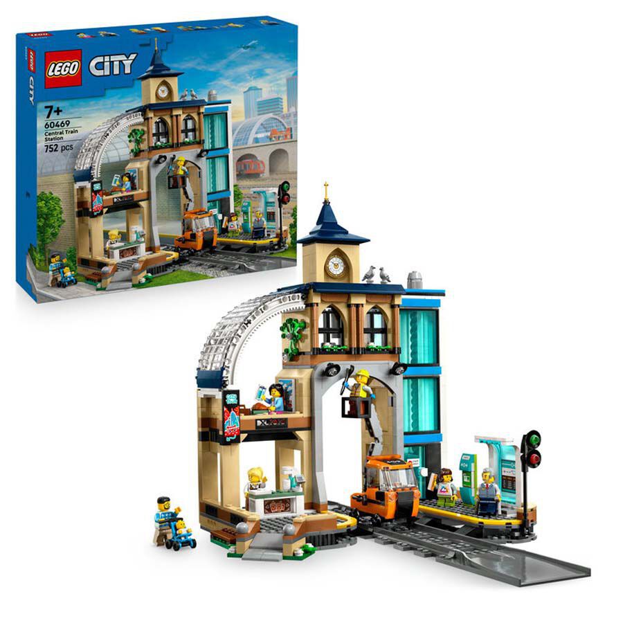 LEGO&reg; City Estaci&oacute;n Central de Ferrocarril 60469