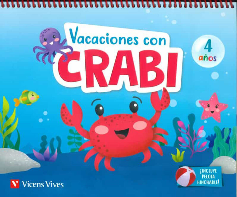 VV P4 VACACIONES CON CRABI Vicens Vives- 9788468266947