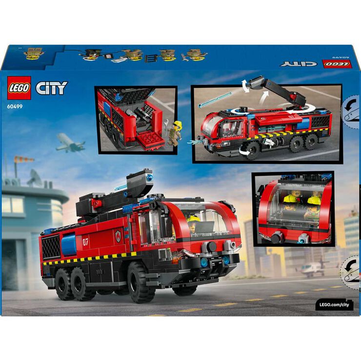 LEGO&reg; City Cami&oacute; de Bombers Aeroportuari 60499