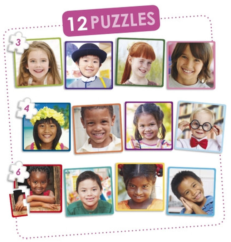 Puzzles Akros Niños del mundo