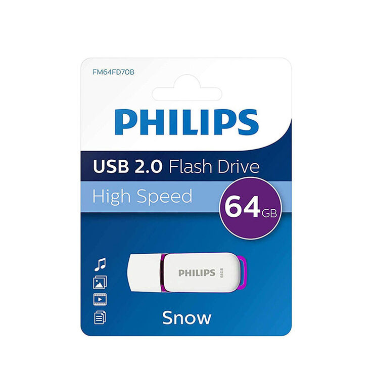 Memoria USB Philips Snow 2.0 64 GB