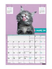 Calendario 16 Meses Finocam Funny Cats 23-24 Cat