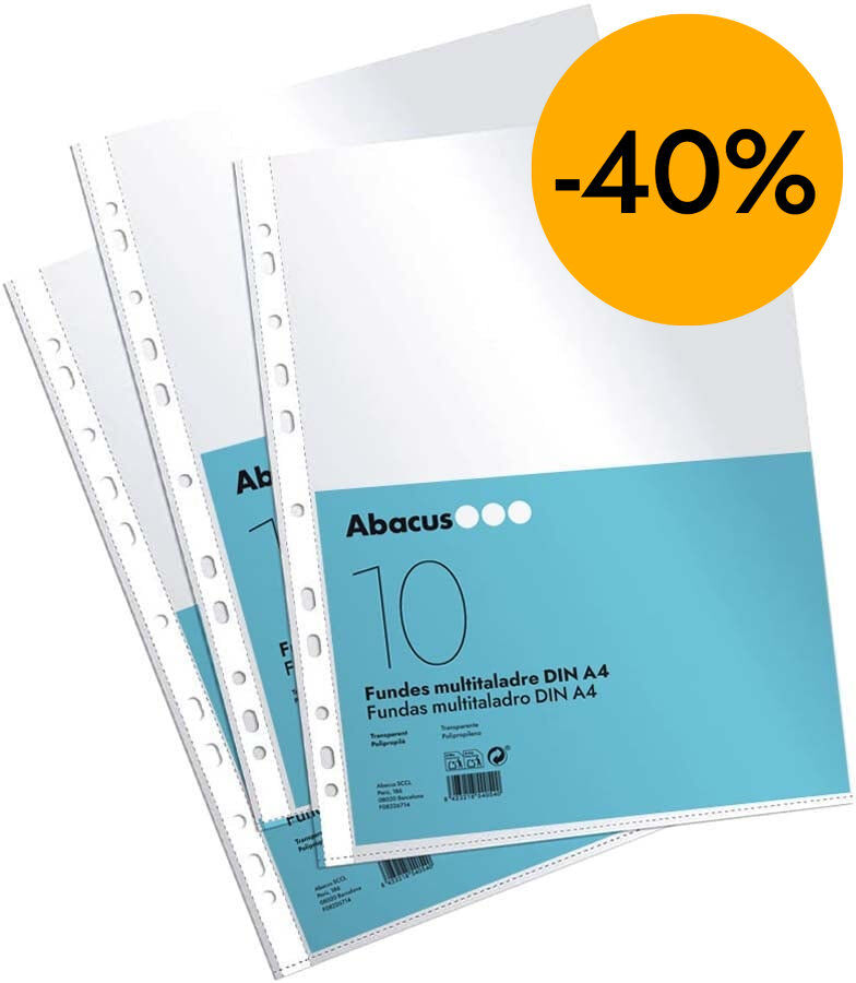 Funda est&agrave;ndard Abacus A4 10u