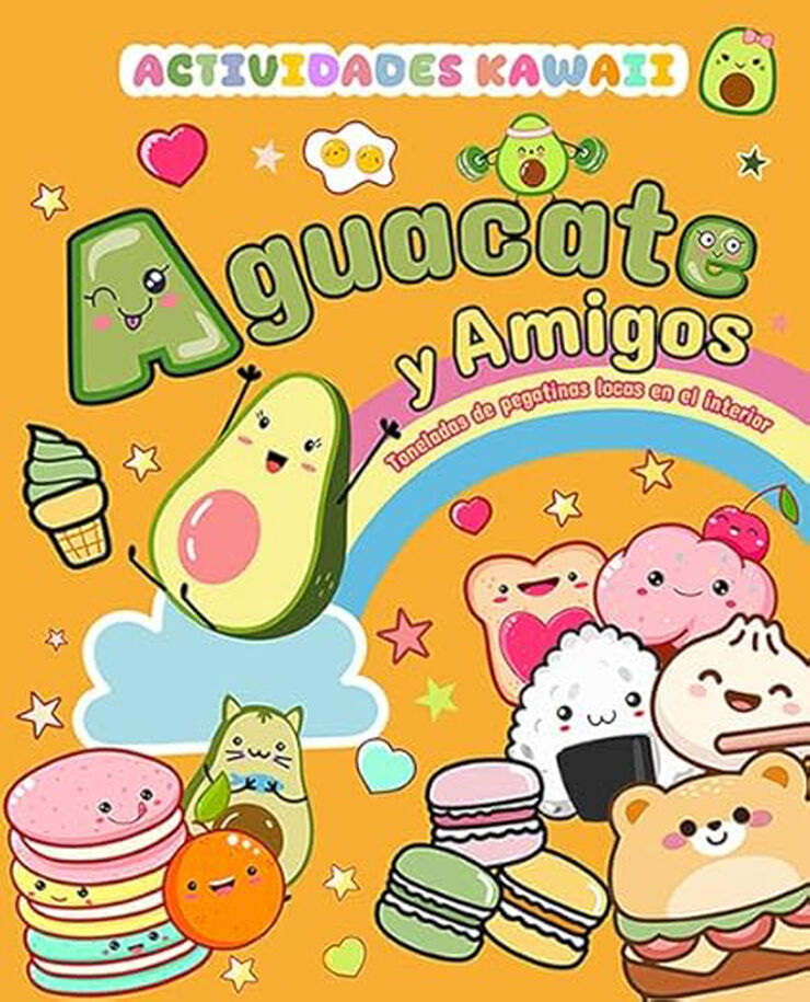 Aguacate y amigos. Actividades KAWAII