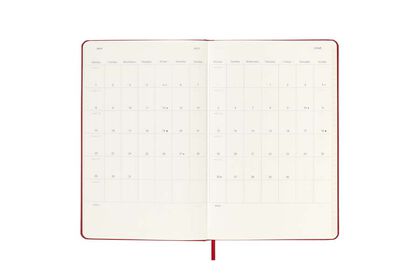 Agenda Moleskine 22-23 Semanal Roja L Agenda Moleskine 22-23 Semanal Roja L