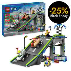 LEGO® LEGO City Sense Límits: Rampa d’Acceleració per a Cotxes de Carreres 60460