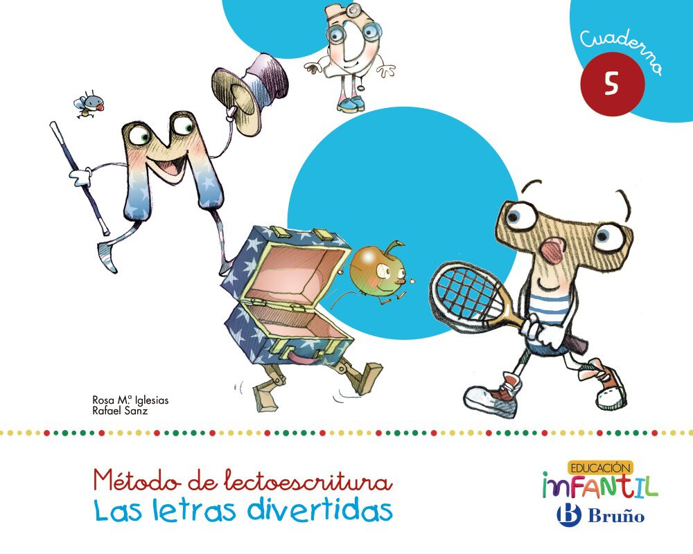 Las Letras Divertidas 5 Infantil 4 anys