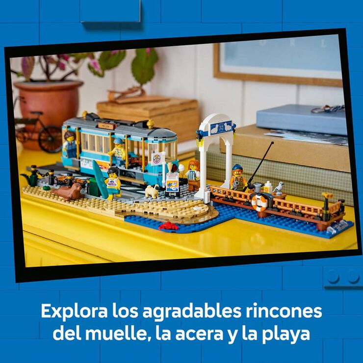 LEGO&reg; City Tranv&iacute;a Cl&aacute;sico de Playa 60506