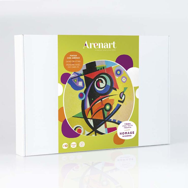 Pintar con Arenas Arenart Kandinsky