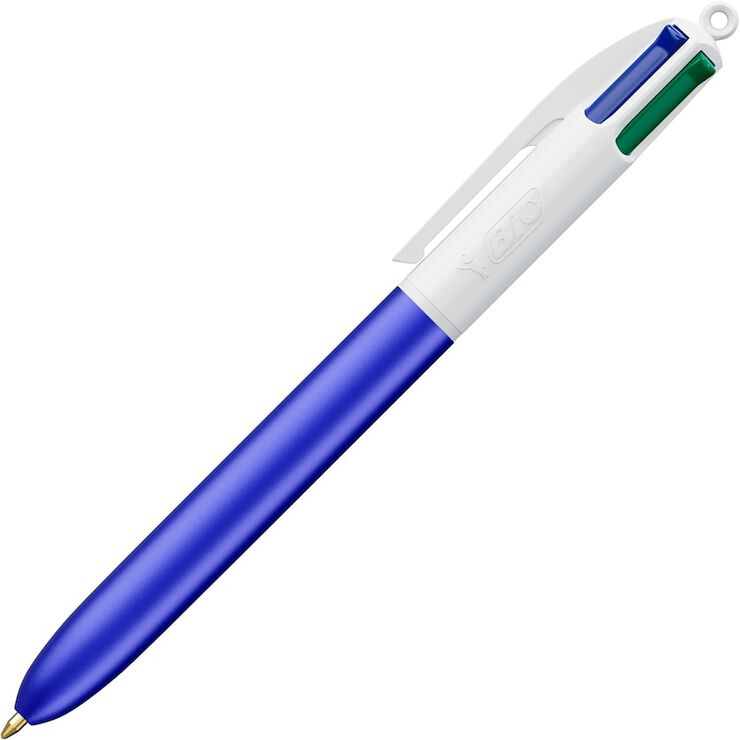 Bolígrafo Bic 4 colores Glaçé