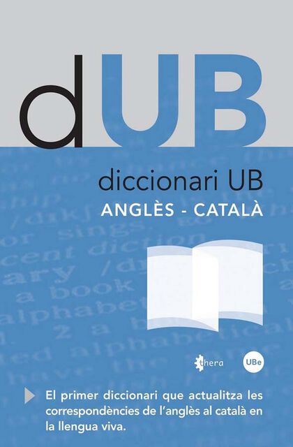 Diccionari UB. Anglès-Català