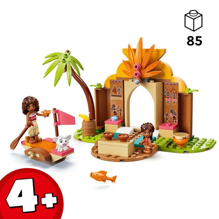 LEGO&reg; Disney Princess Casa de la Aldea y Barco 43282
