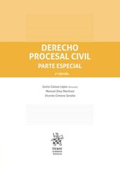 Derecho procesal civil parte especial 3&ordf; edici&oacute;n