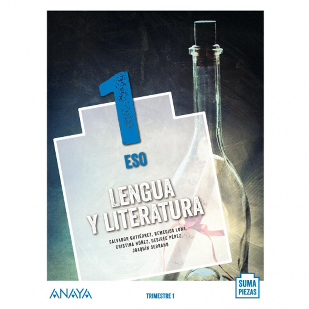 Lengua y Literatura 1 ESO Trim. 1 Ed. Anaya