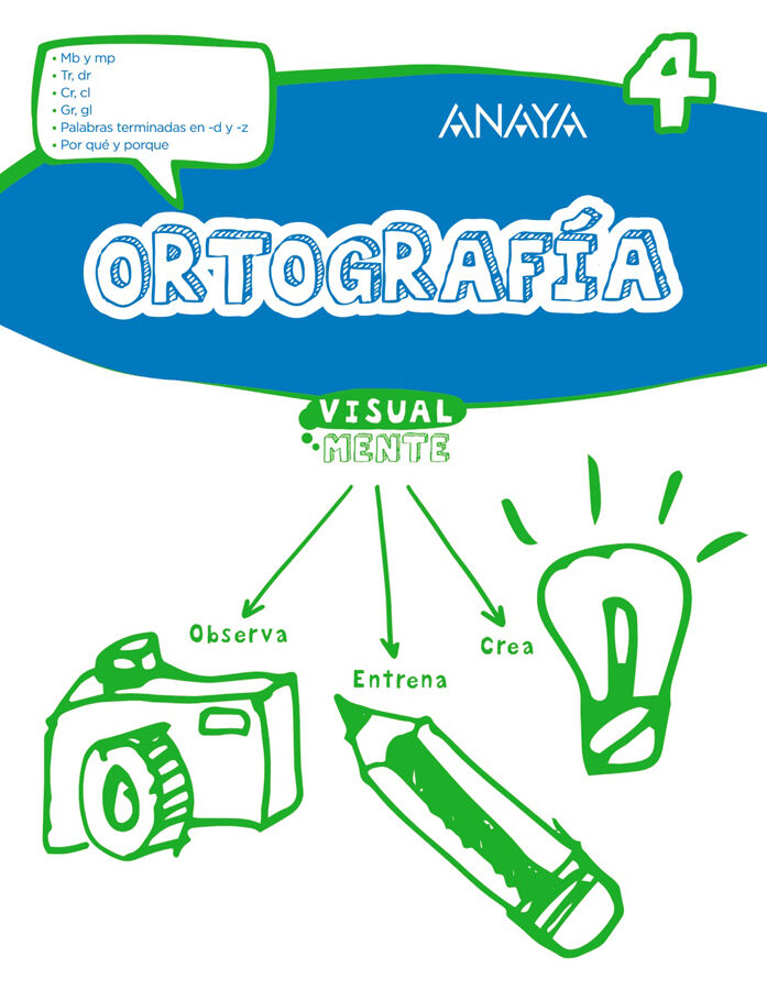 Ortograf&iacute;a 4. Primaria