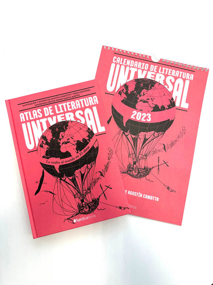 Pack Atlas de literatura universal + Calendario 2023