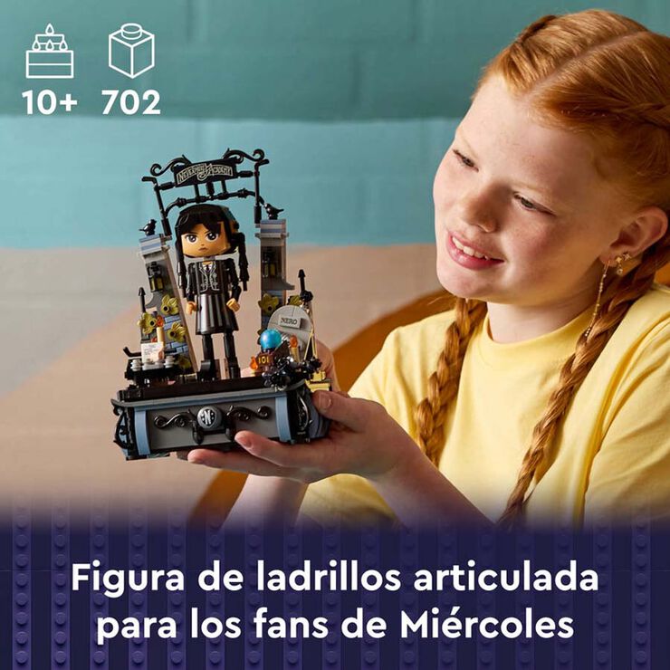 LEGO® Wednesday Figura de Miércoles Addams 76780
