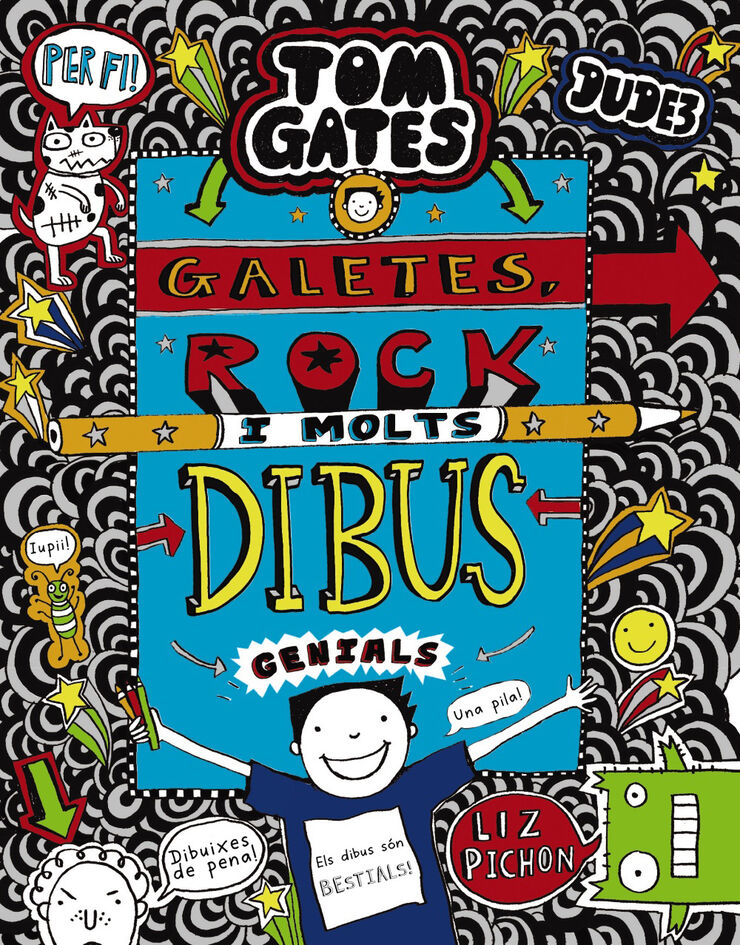 Tom Gates: Galetes, rock i molts dibus genials