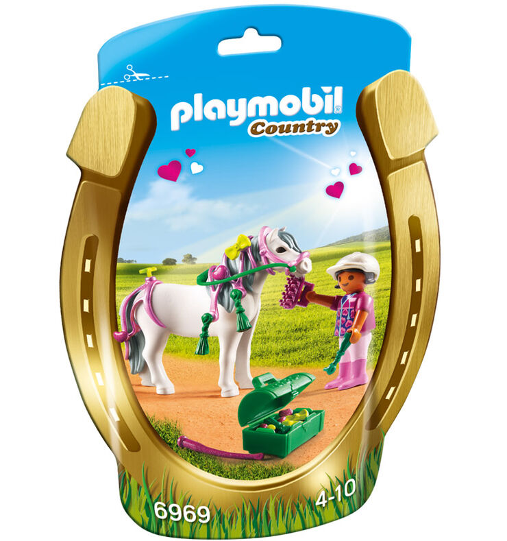 Figures Playmobil Country Genet amb poni 6969