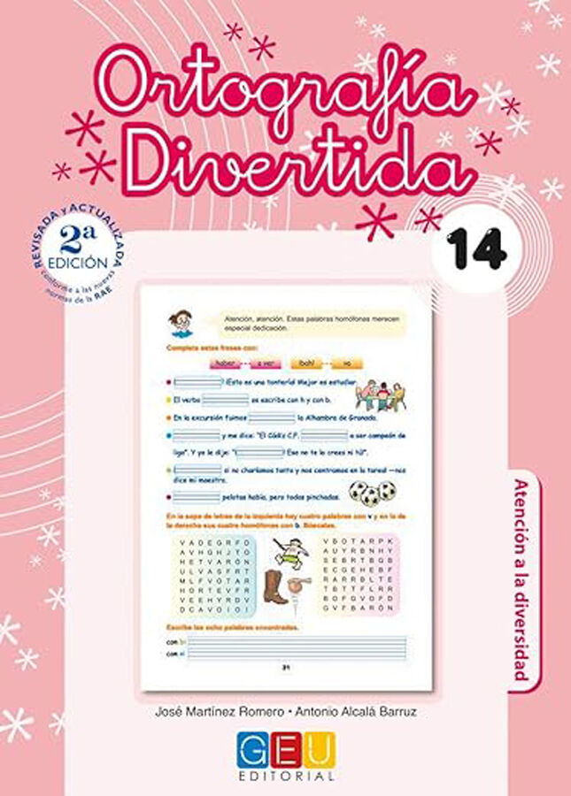 Ortograf&iacute;a Divertida 14 GEU
