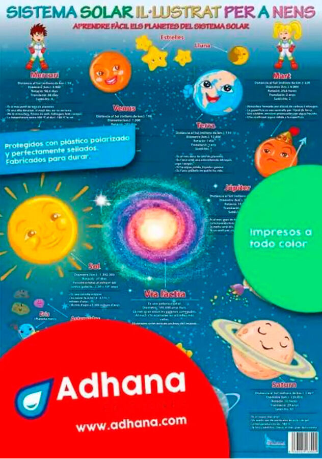 ADHAC 35x50 Sistema solar/Nens