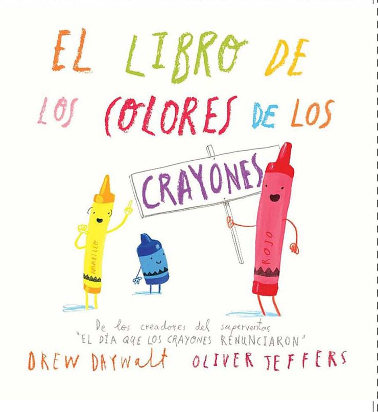 El libro de los colores de los crayones