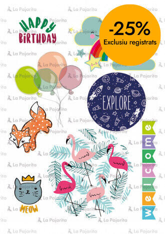 Fulls Paper Transfer La Pajarita Kids 5u