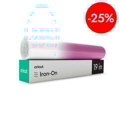 Iron-on cambio UV rosa 30x61cm